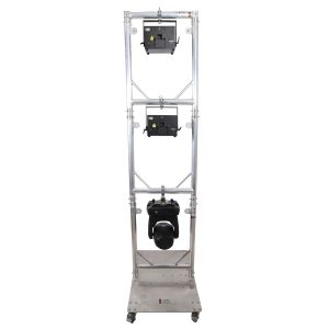 ProX XT-GRU-PKGX3 Truss Modular 3X Rapid U Grid Trio Package for Lighting - Moving Heads W-Rolling Aluminum Baseplate - Image 2