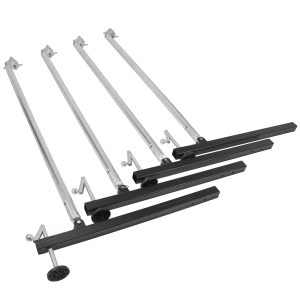 Ground Support & Leg Stabilizer Package Includes Rolling Base 4x Outrigger Leg Braces - Image 7