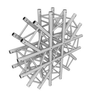 8-Way + 2-way Top Bottom Spider Lighting Junction Box - Spider Shaped Truss for F34 Conical Truss - Image 3