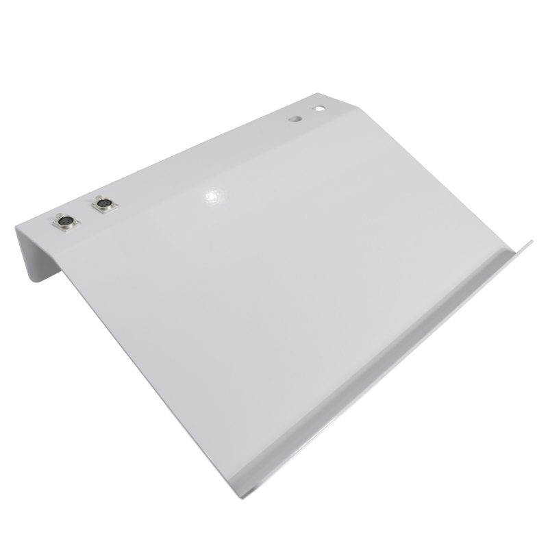 Truss Lectern 24" White Finish Aluminum Fits F34 w/ 4x Punched for D-Series Connectors - Image 6