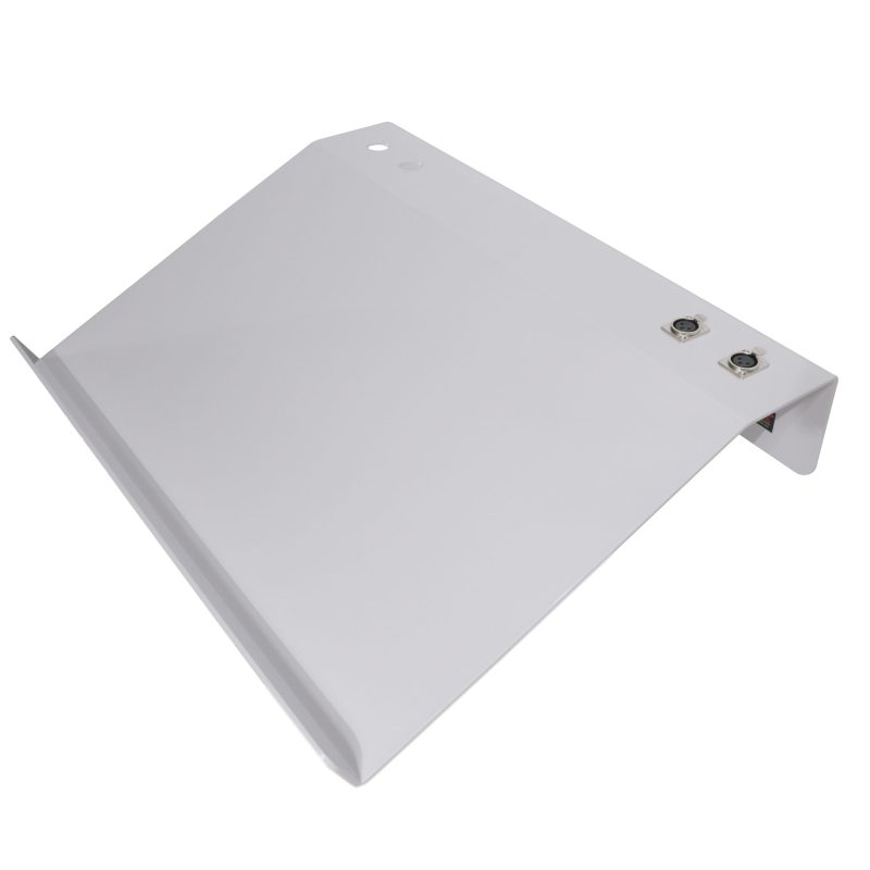 Truss Lectern 24" White Finish Aluminum Fits F34 w/ 4x Punched for D-Series Connectors - Image 7