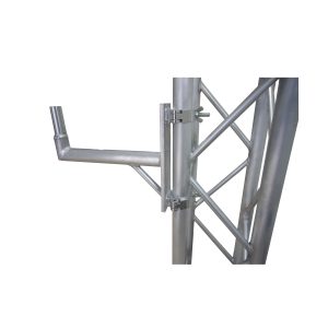 14 inch Speaker Mounting Pole Extension with Dual Truss Clamps for F34 F32 F31 Segments - 2" Diameter - Image 5