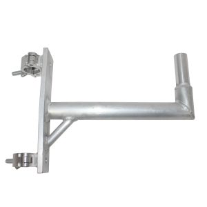 14 inch Speaker Mounting Pole Extension with Dual Truss Clamps for F34 F32 F31 Segments - 2" Diameter