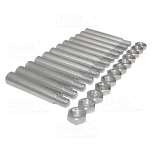 12 Pack Tapered Shear Pin With Threaded Tip And Nut For Conical Coupler - Image 4
