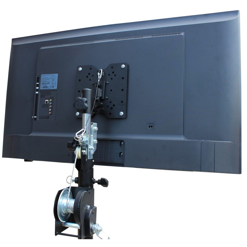 Universal 32" to 80" TV Bracket Clamp with Vesa Mounting Bracket for F34 F32 12" Bolt Truss or Speaker Stands - Image 4