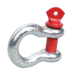 2 Ton 1/2" Galvanized Screw Pin Anchor U Shackle - Image 2