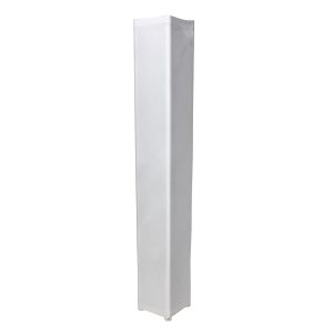 ProX XTC-SQ984TS-W White 9.84ft 3 meter Lycra Cover Scrim Sleeve fits 12" Quad Box Truss Segment