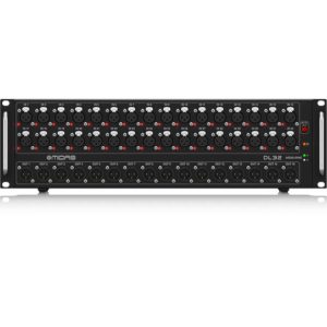 Midas DL32 32-Input 16-Output Stage Box With 32 Midas Mic Preamps
