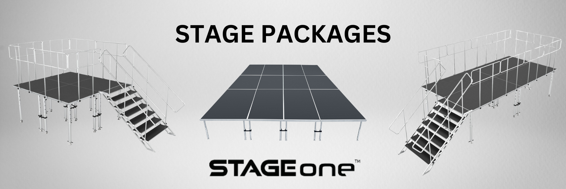 ProX StageOne Stage Packages Banner