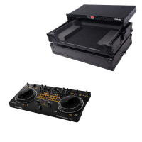 Pioneer DJ DDJ-REV1 Scratch-Style DJ Controller & ProX ATA Flight Case w/Laptop Shelf (Bundle)