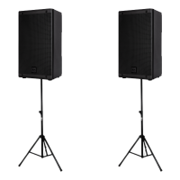 portable pa system Package, RCF ART 9100-A, Prox Speaker Stands