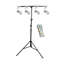 Chauvet DJj Ezpin Pack Bundle with T-Bar Stand and Remote Control