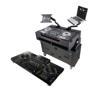 Pioneer DJ XDJ-XZ Controller and Flip-Ready Hydraulic Lift Case Package