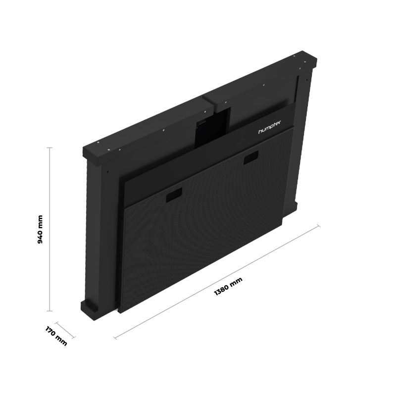 Dimensions of Turntable CD-J Facade Table