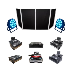 Pioneer DDJ-FLX6DDJ-1000 Case with DJ Facade and Smart Lights