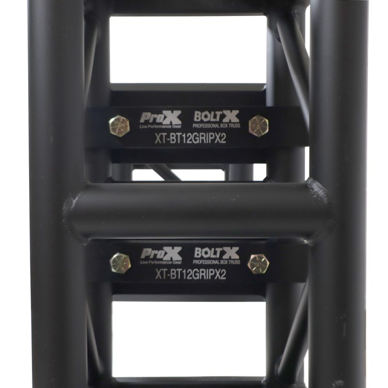 ProX XT-BT12GRIPX2BLK Set of 2 Grip Block Grapple Bars for 12" BoltX Truss Includes Grade 8 Bolts in Black - Image 5