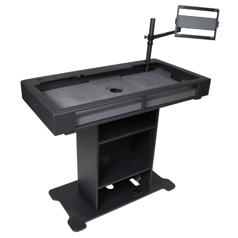 ProX XZF-DJXLCTW XL DJ Control Tower in Black Fits 2x CDJ3000-A9 or 2x Rane12 -72 or Opus Quad - incl 2 Flight cases - Image 3