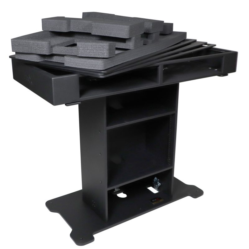 ProX XZF-DJXLCTW XL DJ Control Tower in Black Fits 2x CDJ3000-A9 or 2x Rane12 -72 or Opus Quad - incl 2 Flight cases - Image 9