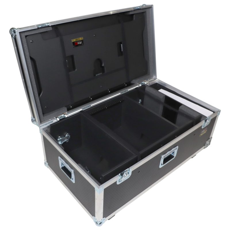 ProX XZF-DJXLCTW XL DJ Control Tower in Black Fits 2x CDJ3000-A9 or 2x Rane12 -72 or Opus Quad - incl 2 Flight cases - Image 11