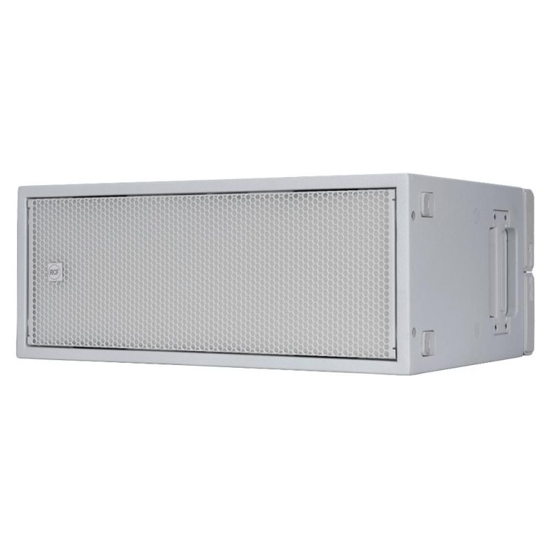 RCF SUB 808-AS Dual 8" 2000W High-Performance Active Subwoofer (White)