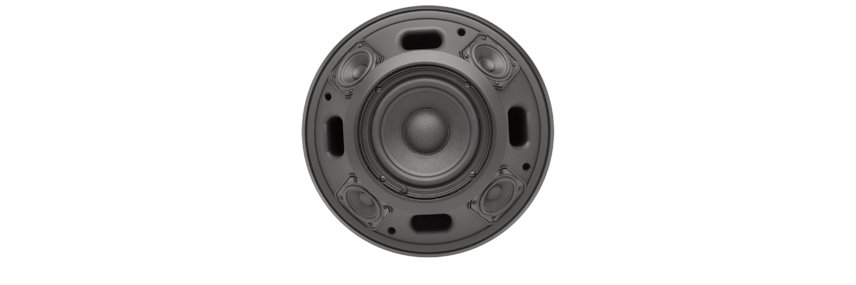 Q-SYS AD-P.HALO 6.5in 360deg Full Sound Pendant Speaker - Black - Image 2
