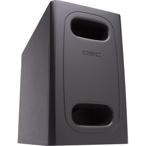 Q-SYS AD-S.SUB 6.5-inch Surface Subwoofer - Black