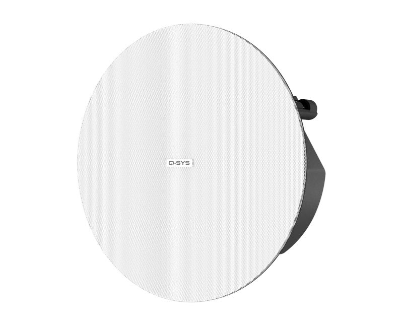 Q-SYS AcousticDesign 4.5" Low Profile Ceiling Speaker w/ Zero Bezel - Pair