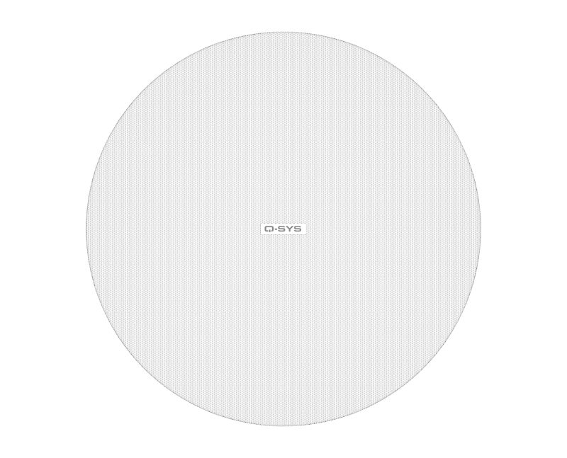 Q-SYS AcousticDesign 4.5" Low Profile Ceiling Speaker w/ Zero Bezel - Pair - Image 2