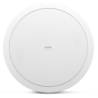 Q-SYS AD-C6T-HC 6.5in 2-Way High Ceiling Speaker - White