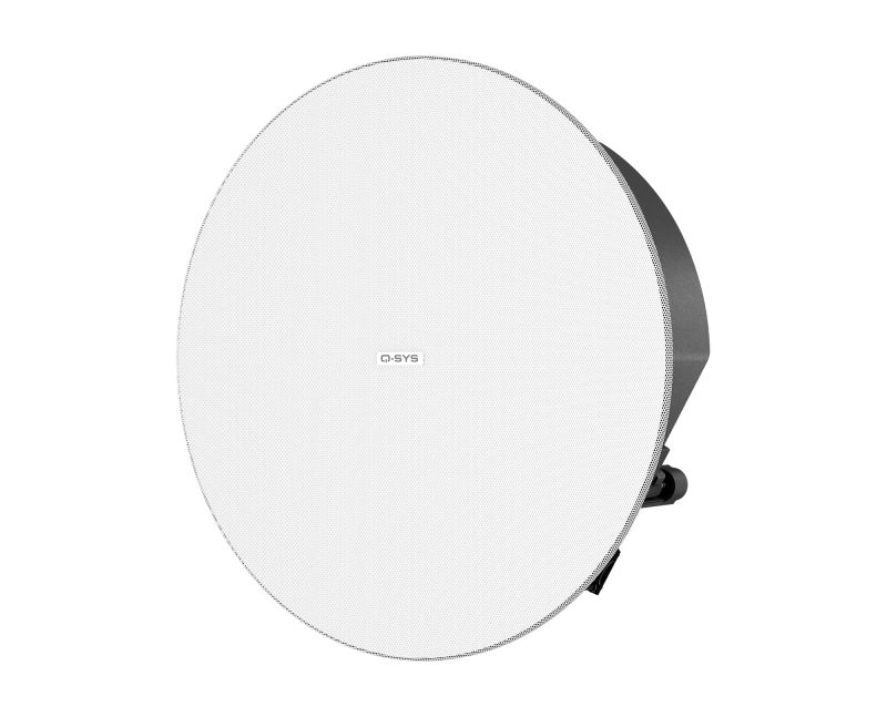 Q-SYS AcousticDesign 6.5" Low Profile Ceiling Speaker w/ Zero Bezel - Pair