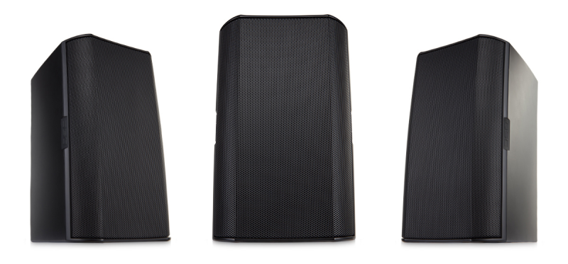 Q-SYS AD-S5T 2 Way Ported 100W Speakers with 5 Inch Woofers - Black (Pair)