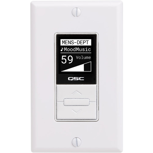 Q-SYS MP-MFC Wall Mount Controller - White