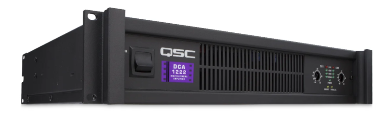 Q-SYS DCA1222 2-Channel Power Amplifier - 215W