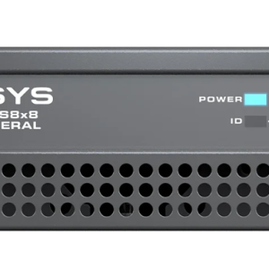 Q-SYS QIO-AES8X8 AES Audio In/ Out Network Expander
