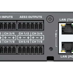 Q-SYS QIO-AES8X8 AES Audio In/ Out Network Expander - Image 2