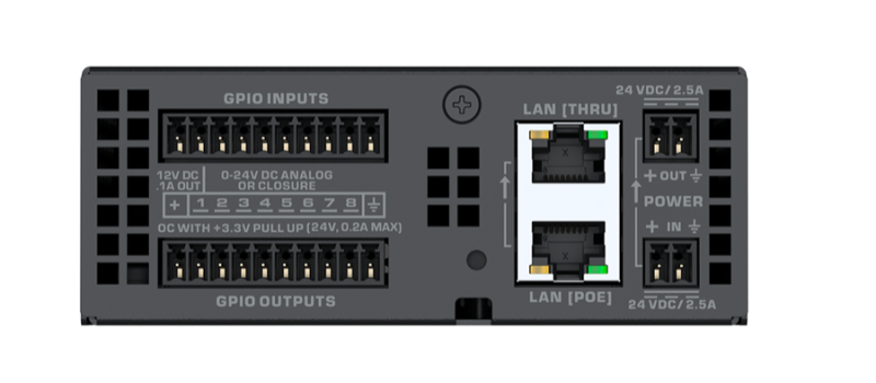 Q-SYS QIO-GP8X8 8 In/ 8 Out Logic Network Expander - Image 2