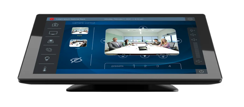 Q-SYS TSC-101-G3 High Definition Touchscreen Controller - In-Wall Mount - Image 2