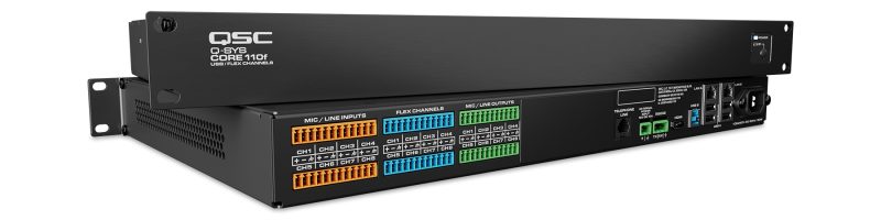 Q-SYS Core 110f V2 Networkable Audio Processor