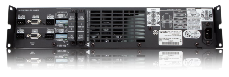 Q-SYS DCA1824 4-Channel Power Amplifier - 170W - Image 2