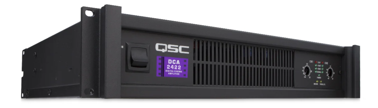Q-SYS DCA2422 4-Channel Power Amplifier - 475W