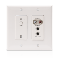 Q-SYS unD6IO-BT Multi-IO Dante Network Audio Wall Plate w/ BT