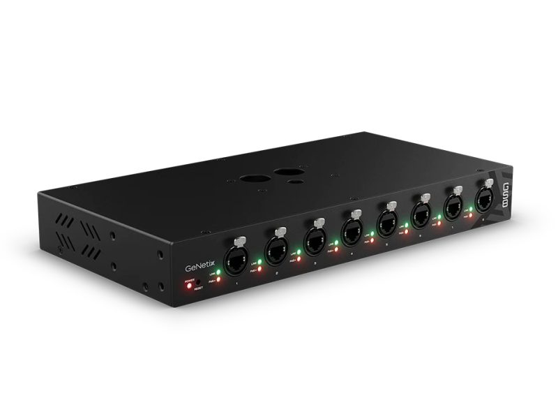ChamSys GeNetix GS8 8-Port Unmanaged Gigabit PoE Network Switch - Image 2
