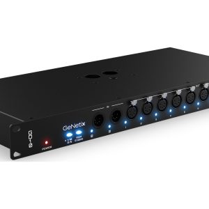 ChamSys GeNetix GD10 19in 1U Rack-Mountable 10-Port DMX Splitter - Image 2