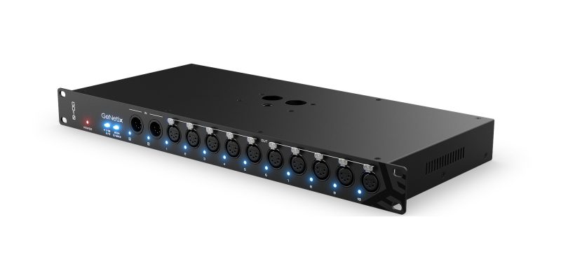 ChamSys GeNetix GD10 19in 1U Rack-Mountable 10-Port DMX Splitter - Image 4