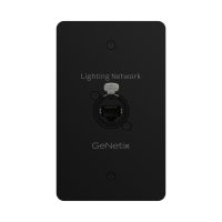 ChamSys GeNetix Single Port Network Passthrough Wall Plate