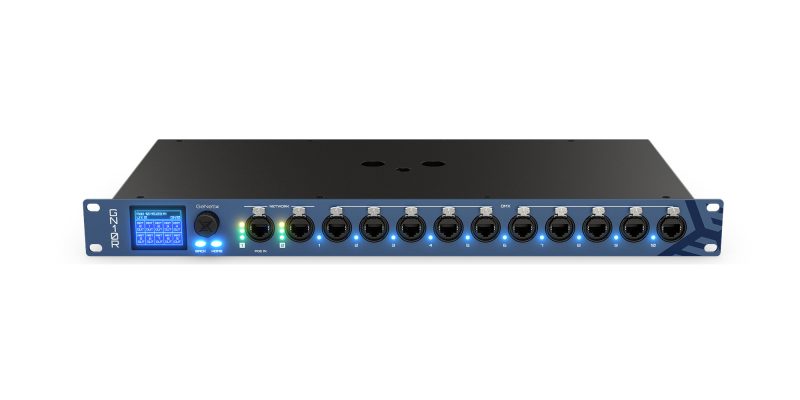 ChamSys GeNetix GN10R 10-Port Multipurpose Node w/ RJ45 Connectors