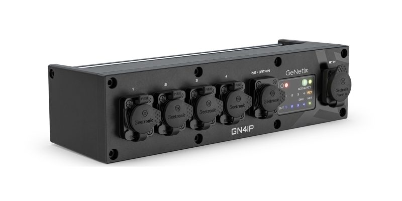 ChamSys GeNetix GN4IP IP65-Rated 4-Port Ethernet-to-DMX Node - Image 2