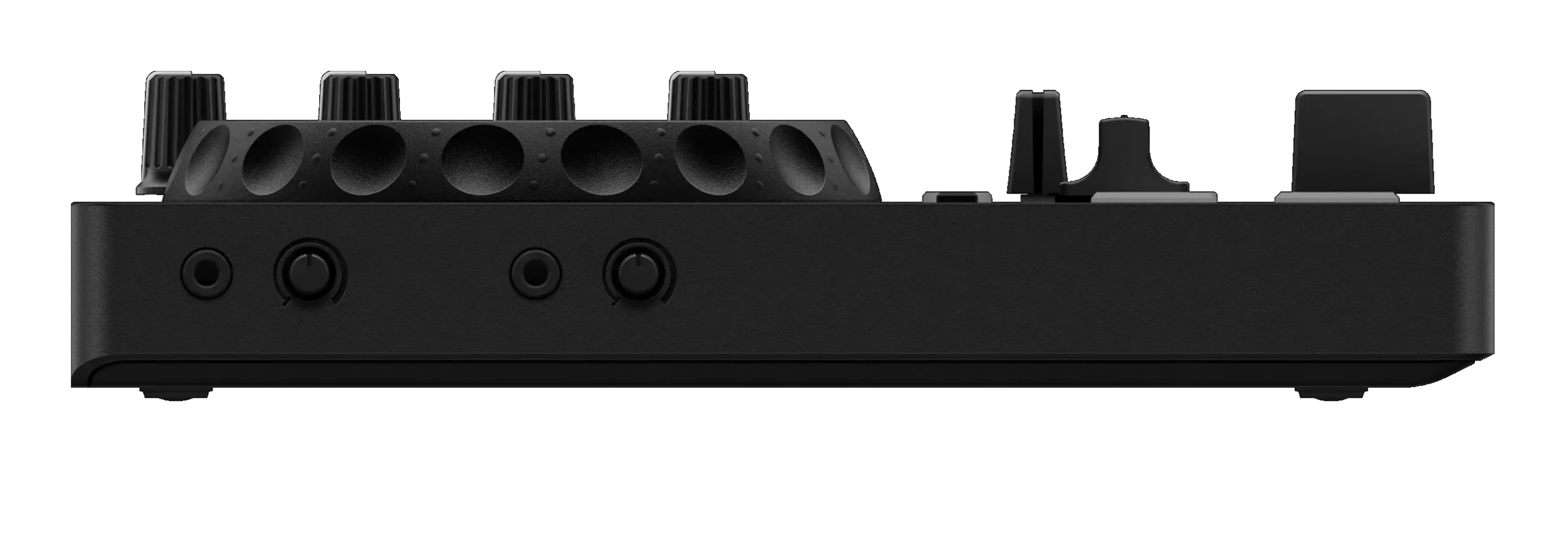 AlphaTheta DDJ-FLX2 Side Angle