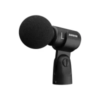 Front view of Shure MV88+ USB Microphone