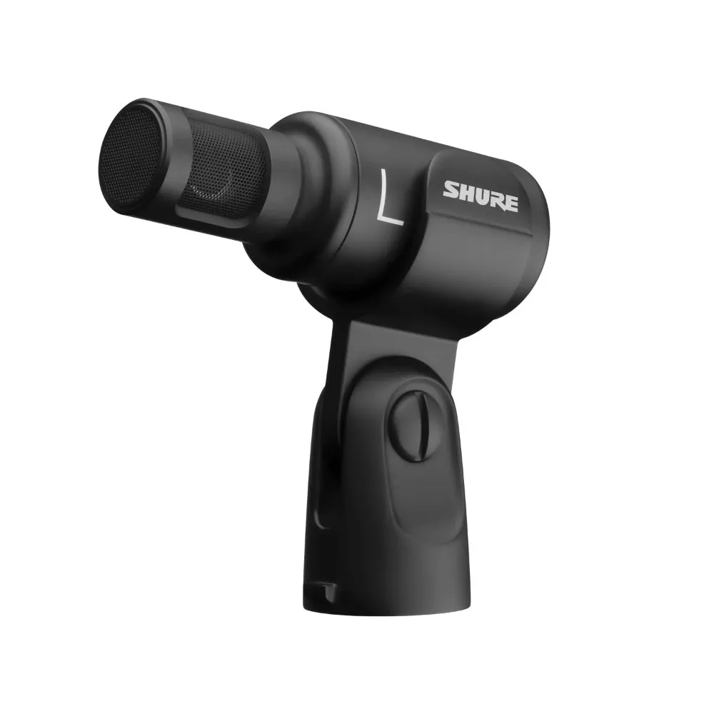 Instrument Mic View of Shure MV88+ USB Microphone